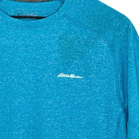 EDDIE BAUER Men's Large Short Sleeve T-Shirt Freedry Casual Performance Tee - Picture 6 of 9